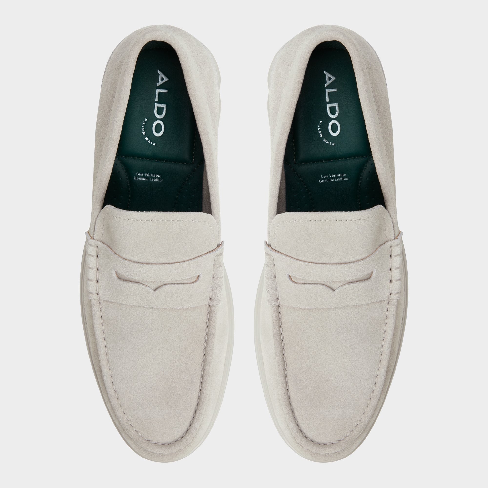Light Grey Tucker Light Grey Men's Dress Shoes - Loafer | Aldo