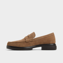 Other brown Tucker Other Brown Leather Suede Men's Dress Shoes - Loafer | Aldo