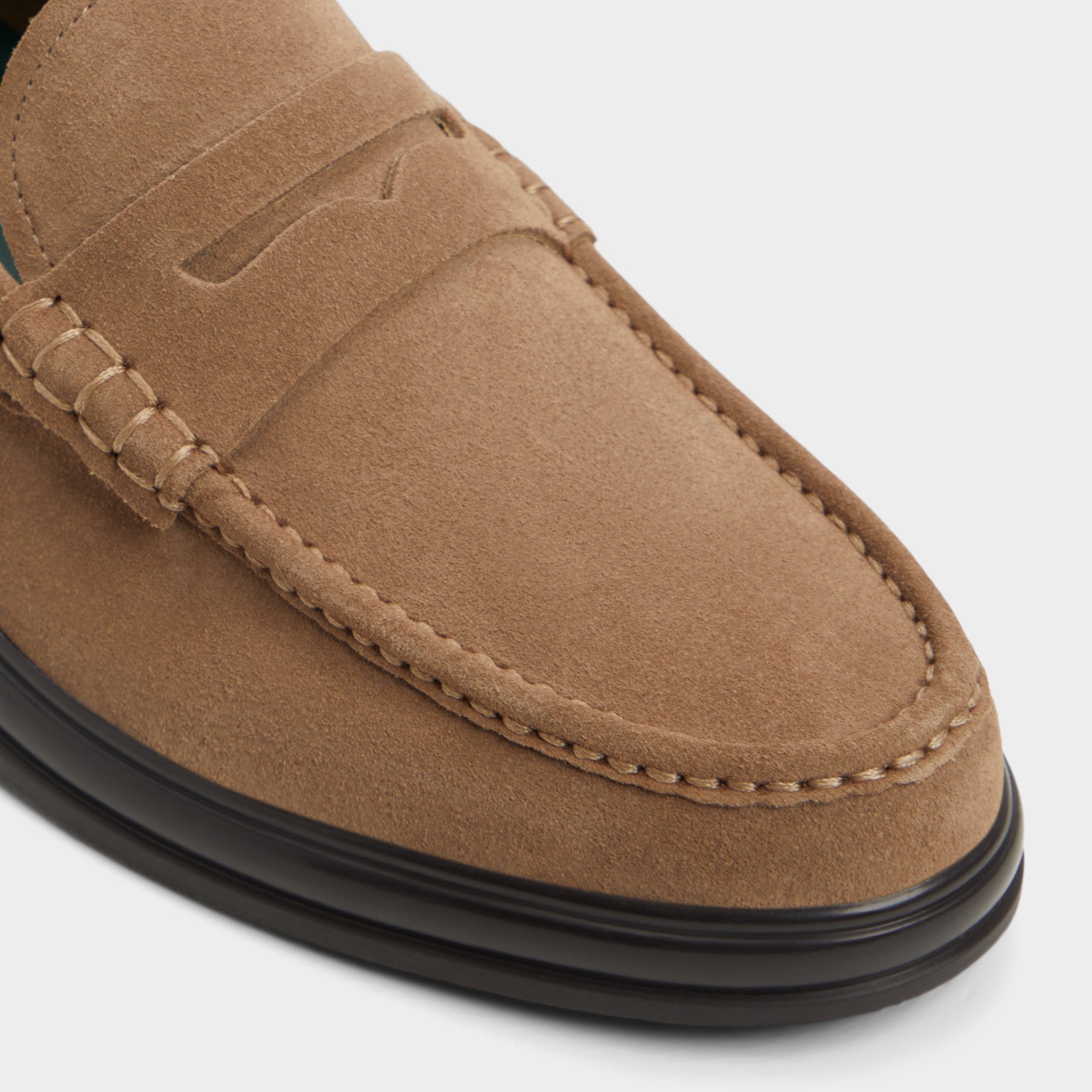 Other brown Tucker Other Brown Leather Suede Men's Dress Shoes - Loafer | Aldo