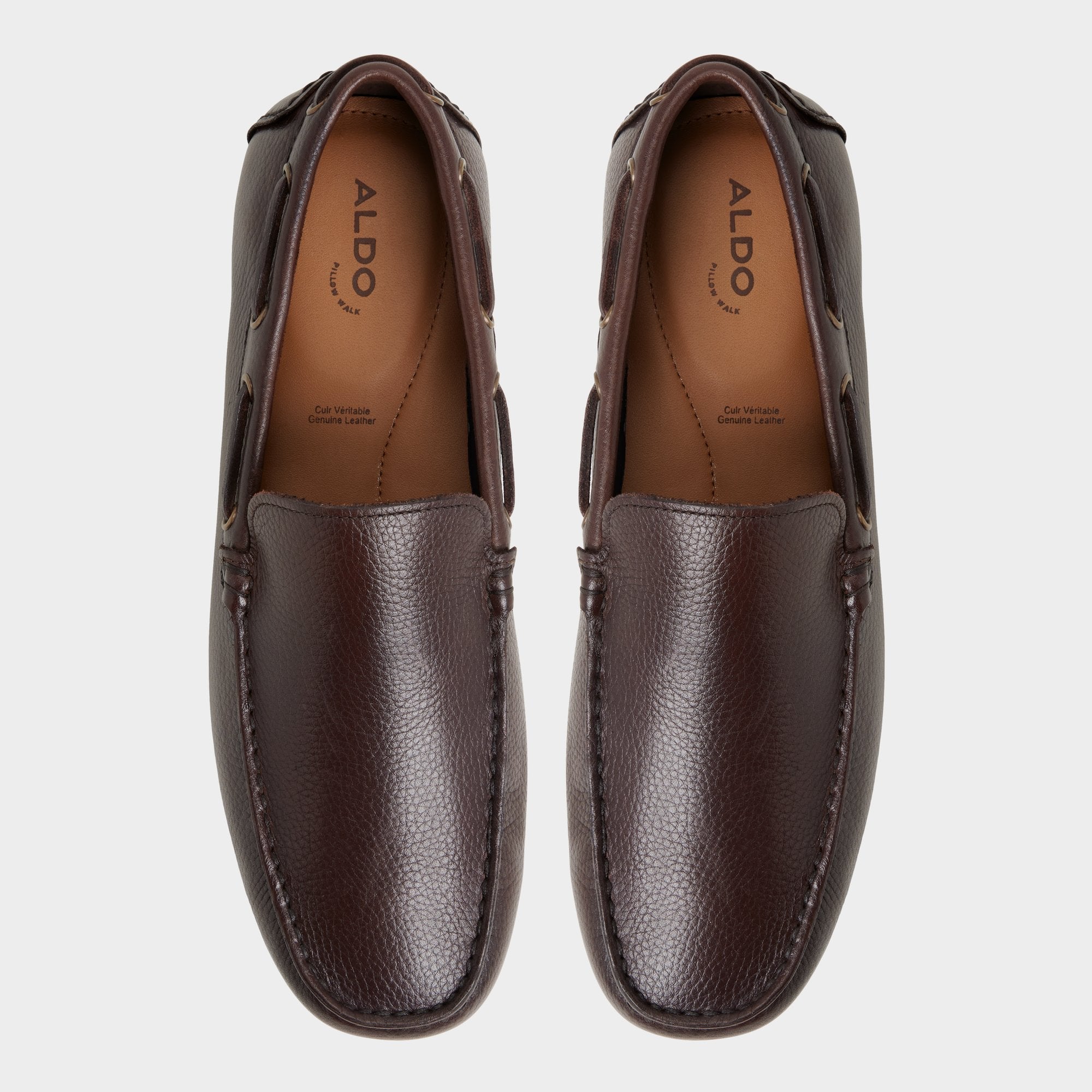 Dark brown Horton in In Dark Brown - Driving shoe | Aldo