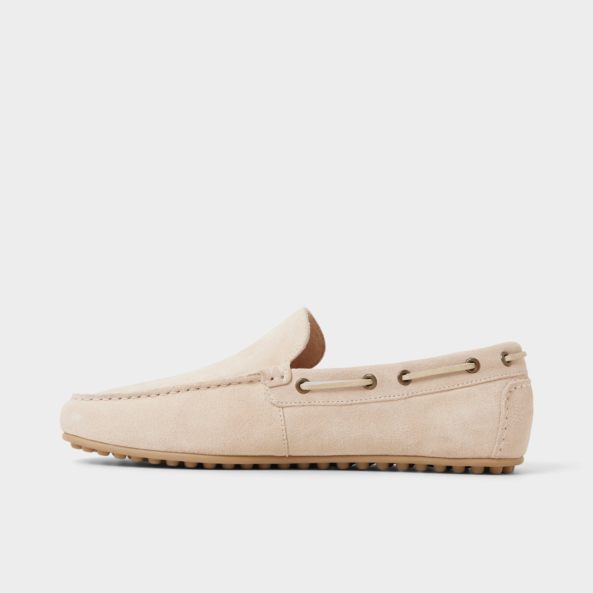Cream Horton in In Cream - Driving shoe | Aldo