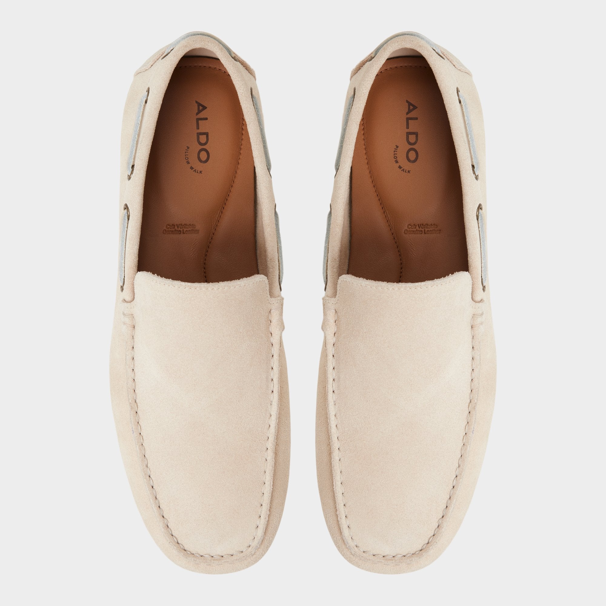 Cream Horton in In Cream - Driving shoe | Aldo