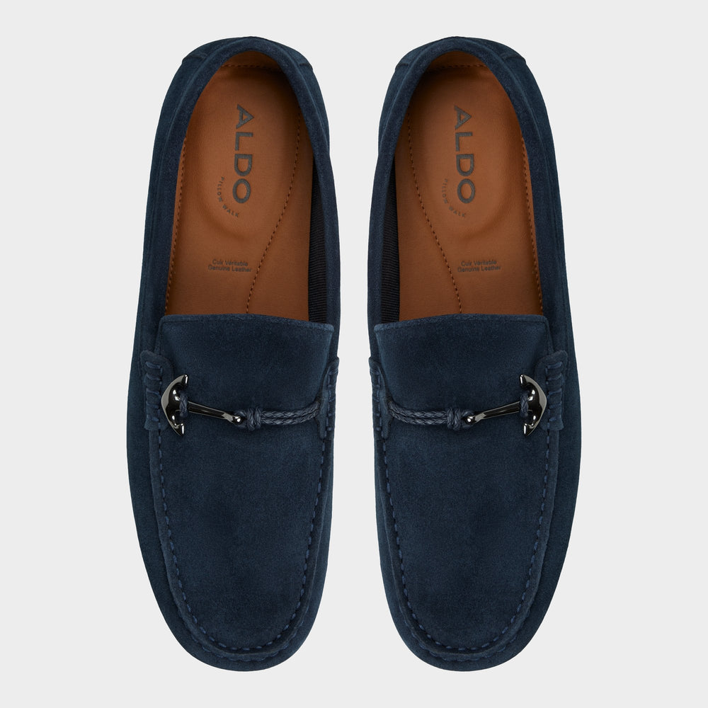 Navy Wilbart Navy Men's Casual Shoes - Driving shoe | Aldo