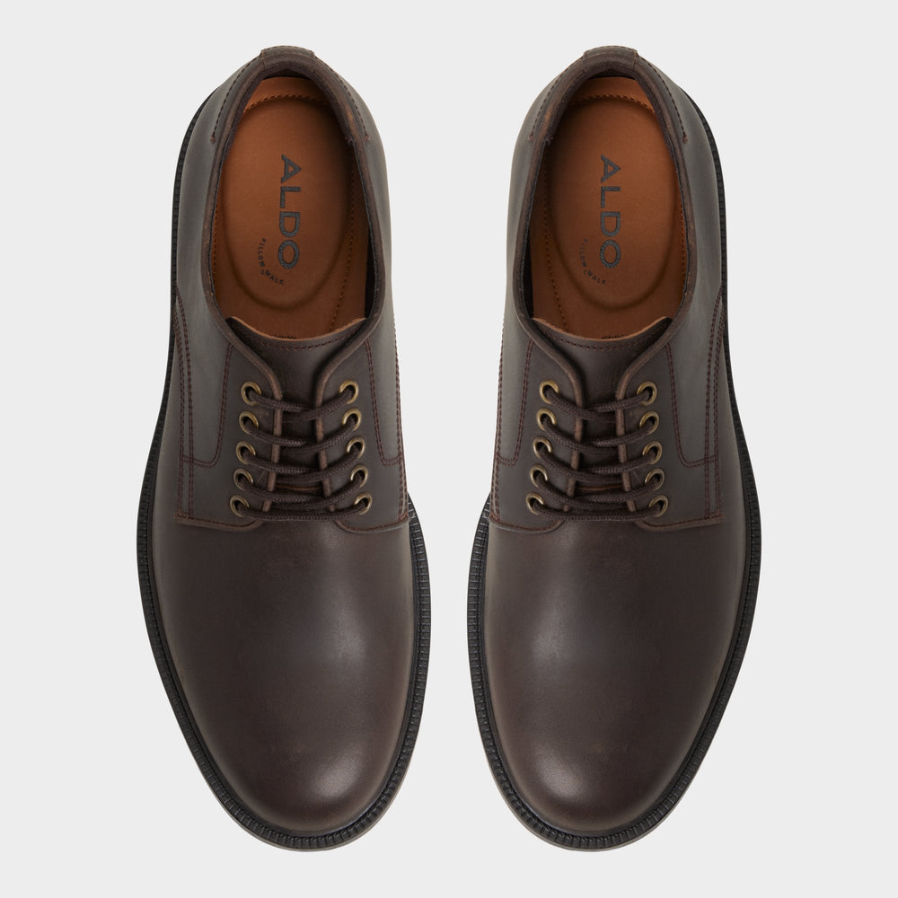 Dark brown Geoff in Dark Brown - Derby shoe | Aldo