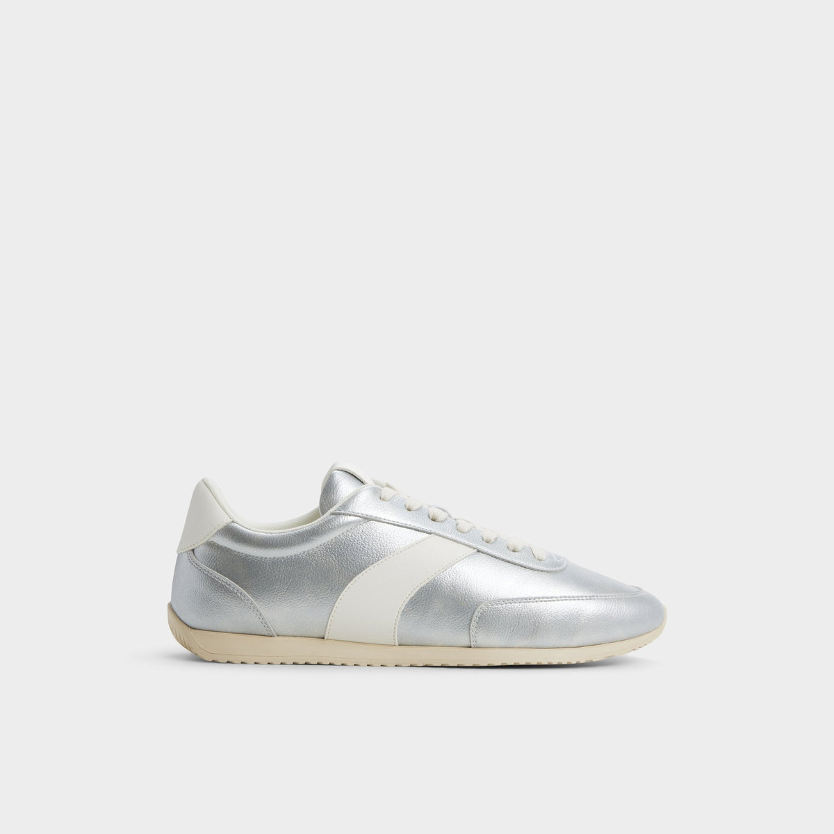 Silver Nathaniel in Silver - Low top sneaker, Cup sole | Aldo