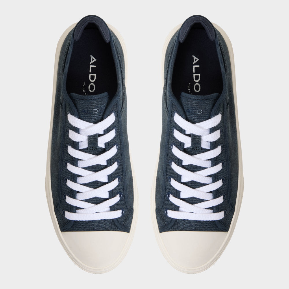 Navy Colin in Navy - Low top sneaker, Cup sole | Aldo