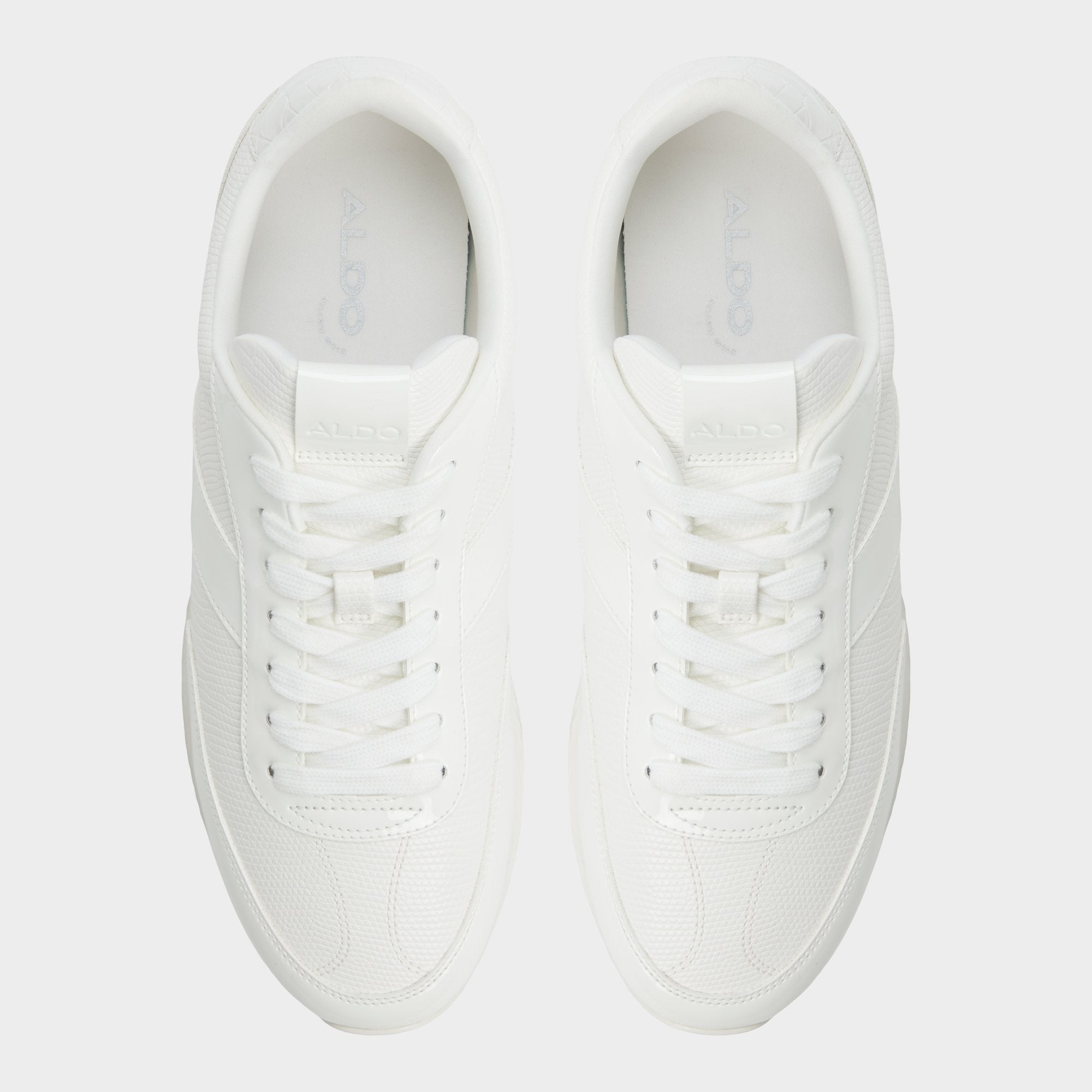 White combo Nathaniell in White Combo - Low top sneaker, Cup sole | Aldo