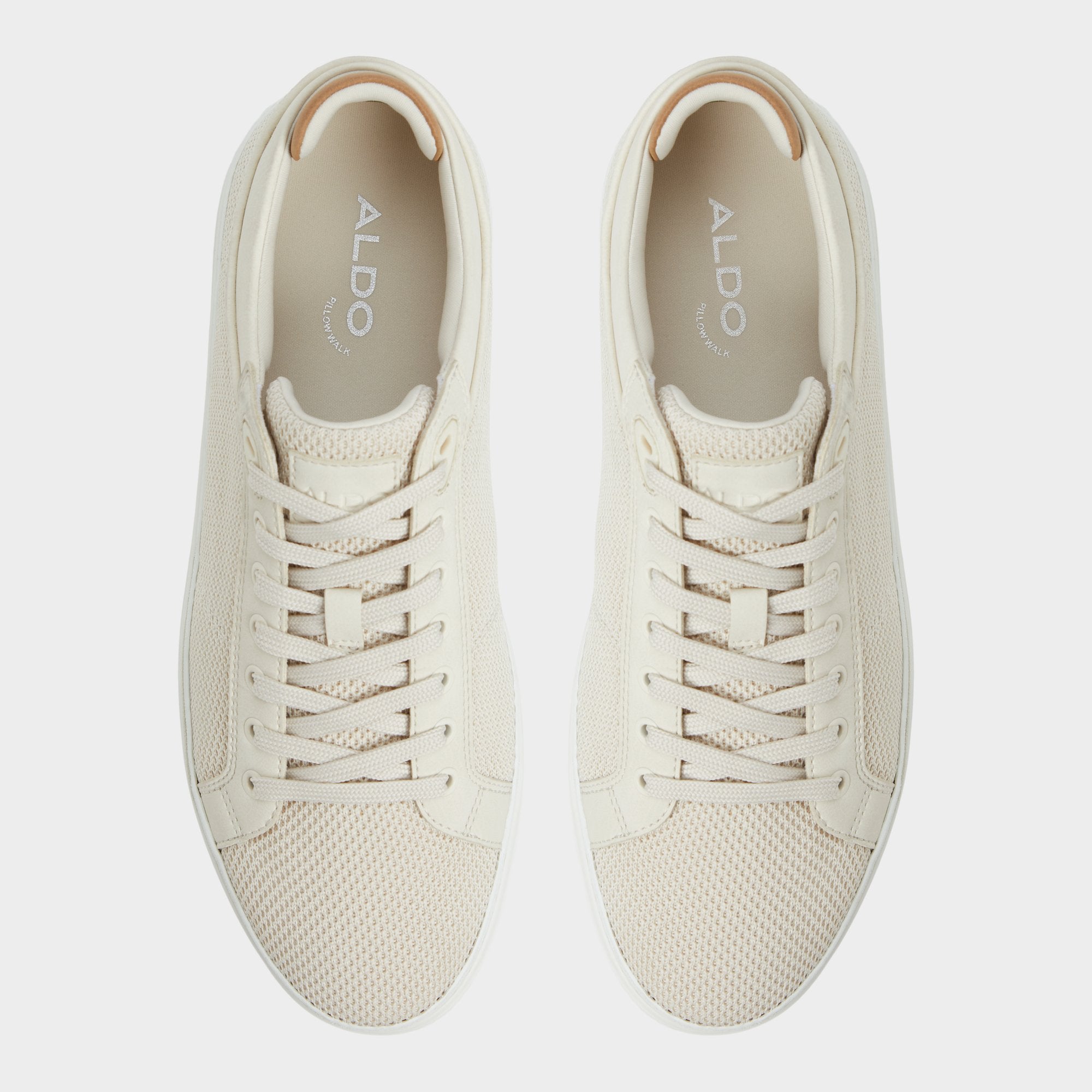 Bone Finespec Bone Synthetic Knit Men's Low top - Low top sneaker | Aldo