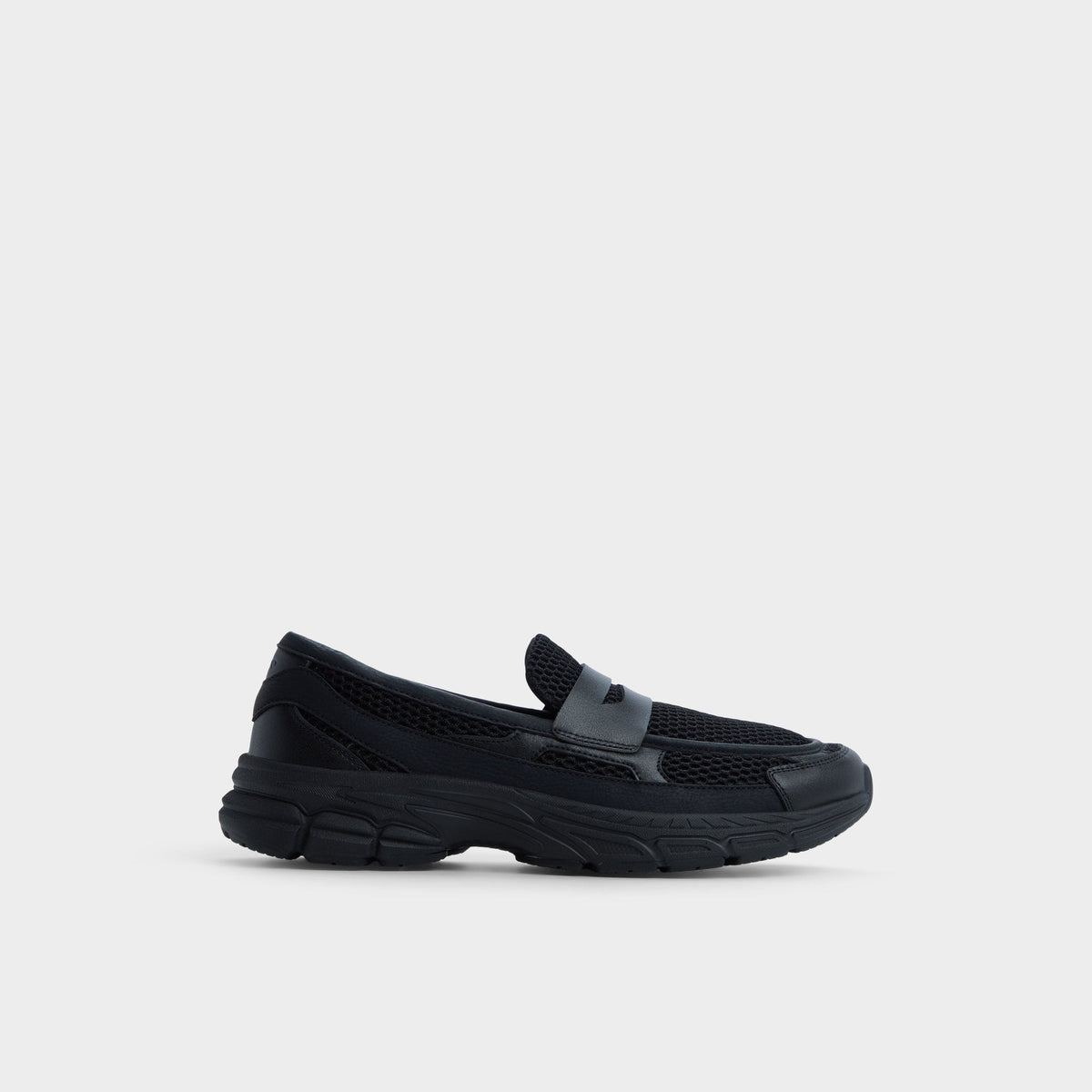 Black Loafersnkr in Black - Slip-on sneaker, Jogger sole | Aldo