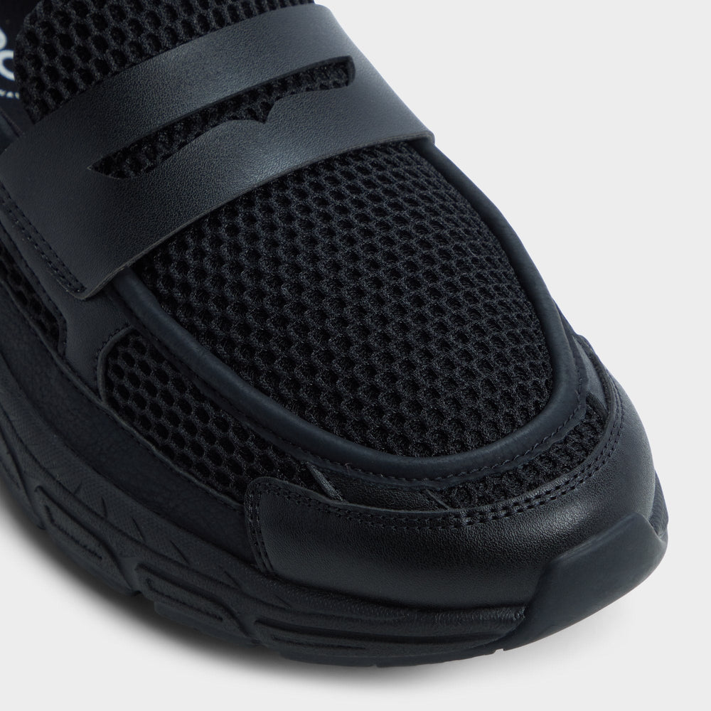 Black Loafersnkr in Black - Slip-on sneaker, Jogger sole | Aldo