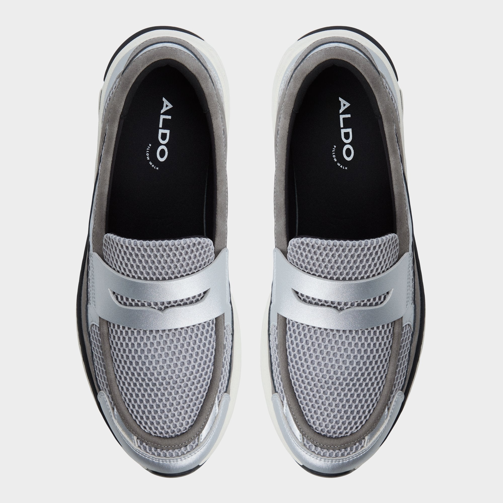 Light grey Loafersnkr in Light Grey 14161944 - Slip-on sneaker, Jogger sole | Aldo