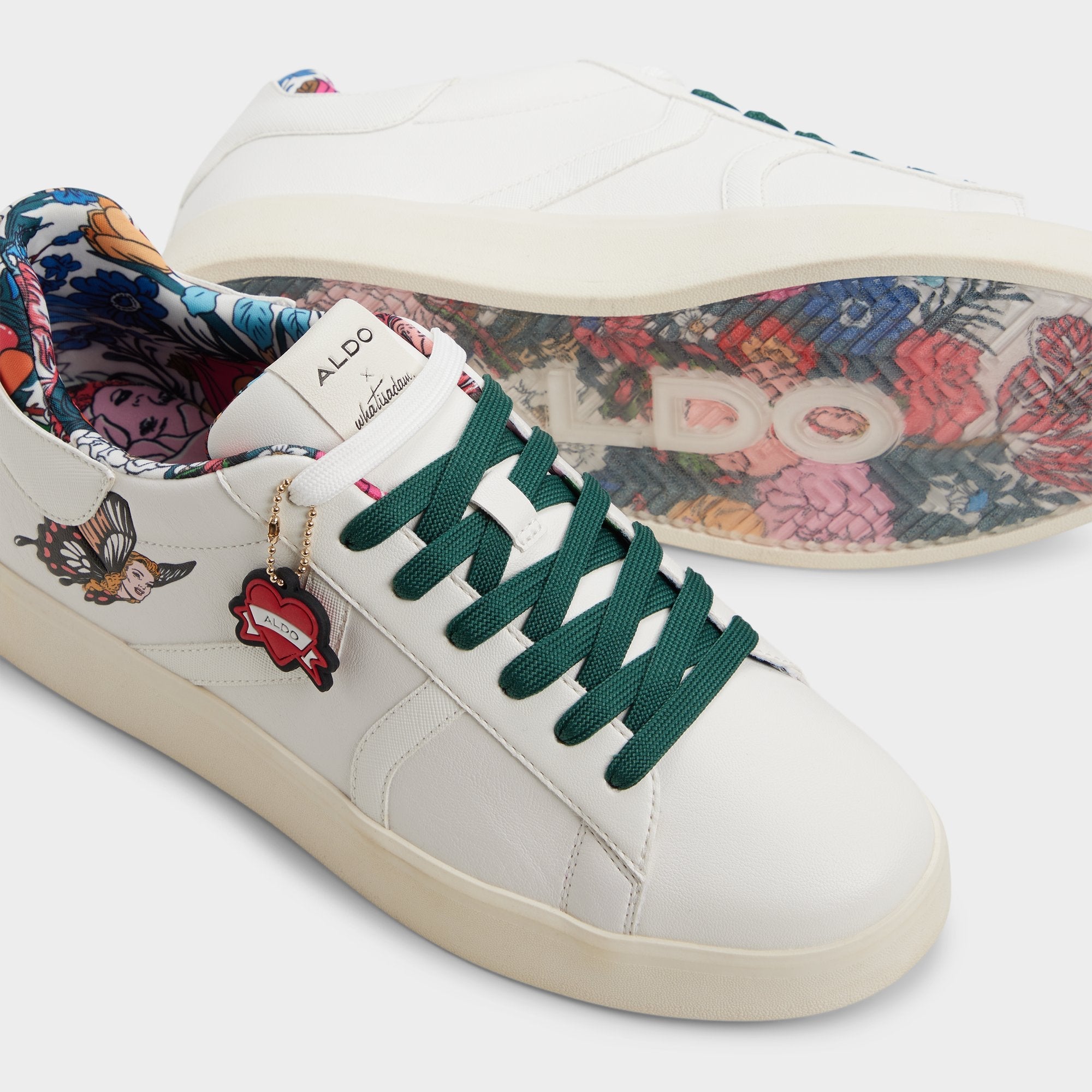 White combo Whatisadam in White Combo - Men's low top sneaker | Aldo