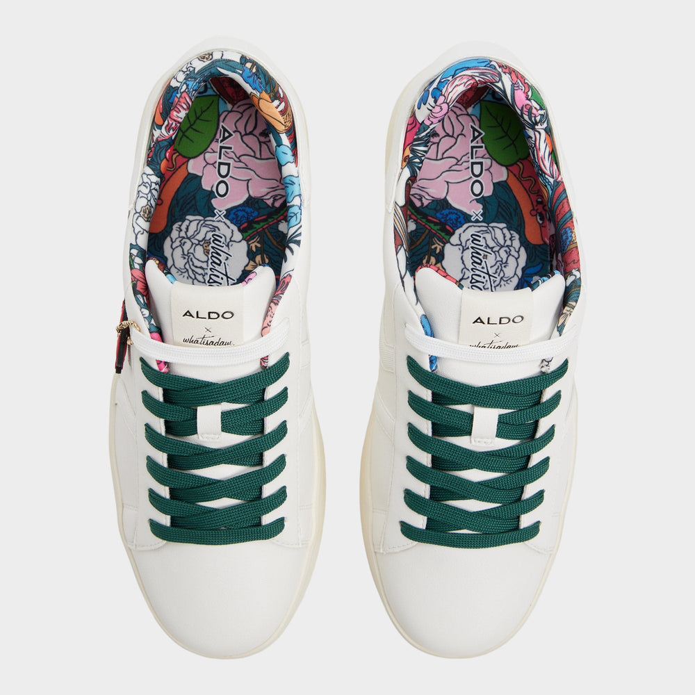 White combo Whatisadam in White Combo - Men's low top sneaker | Aldo