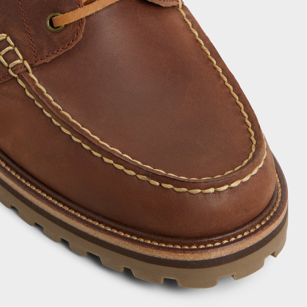 Brown overflow Cedric in Brown Overflow - Boat shoe | Aldo