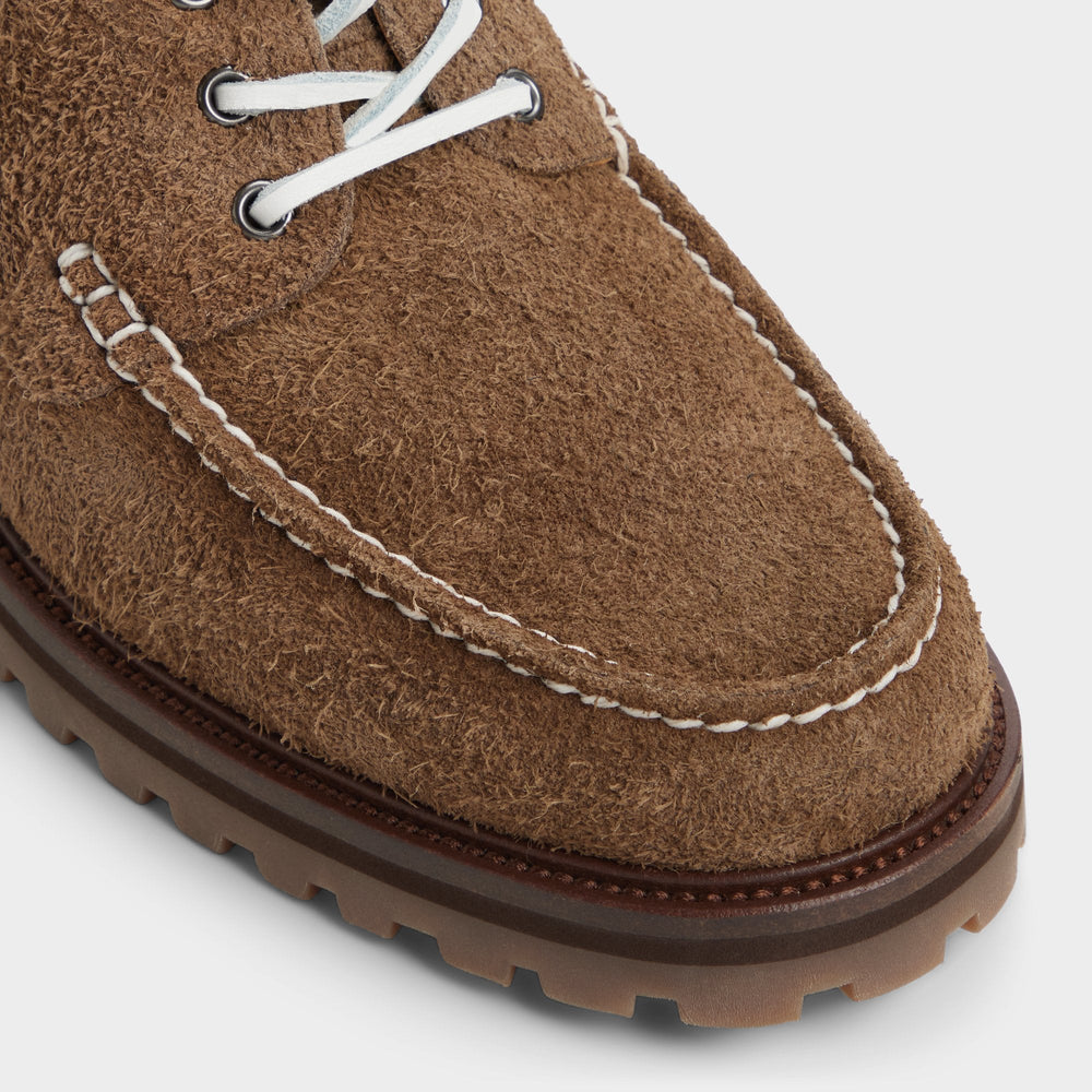 Open brown Cedric in Open Brown - Boat shoe | Aldo