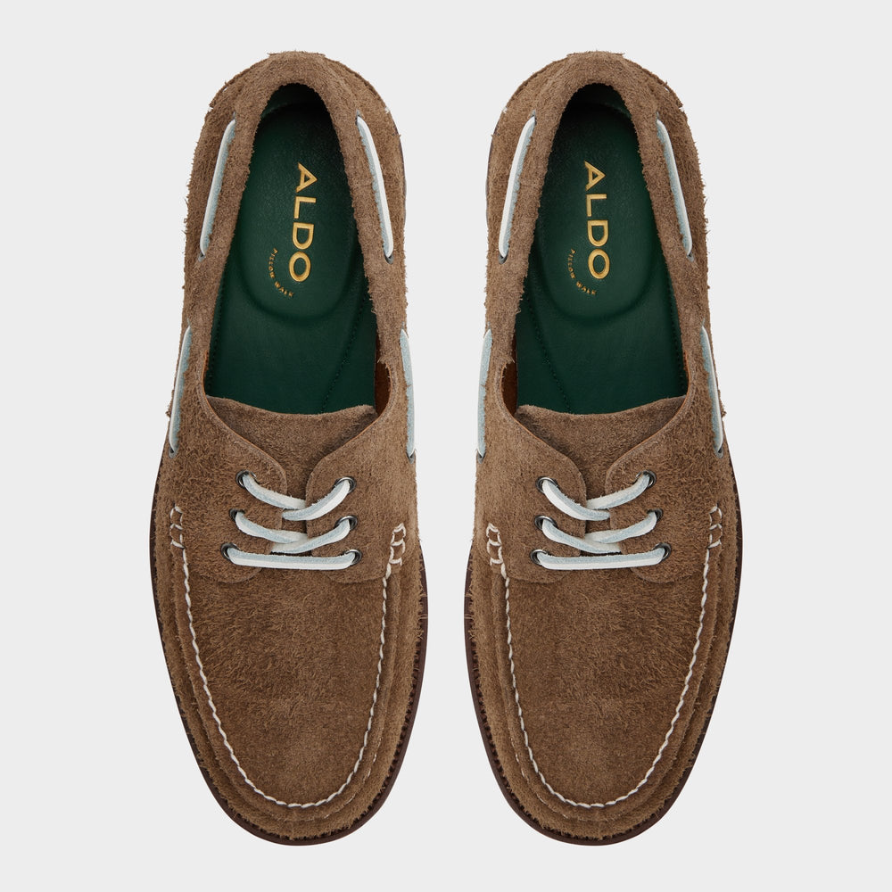 Open brown Cedric in Open Brown - Boat shoe | Aldo