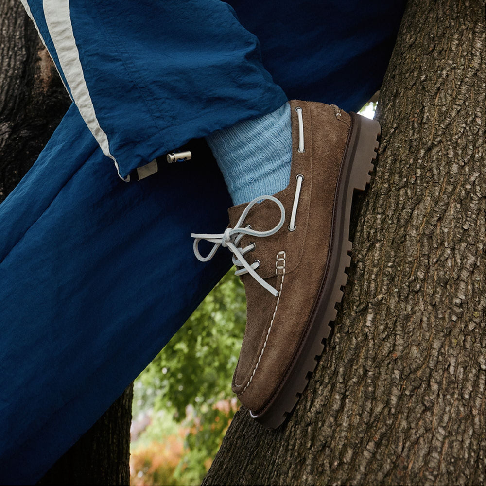 Open brown Cedric in Open Brown - Boat shoe | Aldo