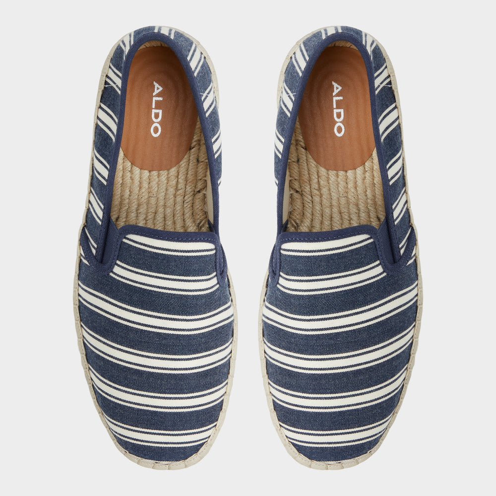 Navy Johnney Navy Men's Loafers & Slip-Ons - Espadrille | Aldo