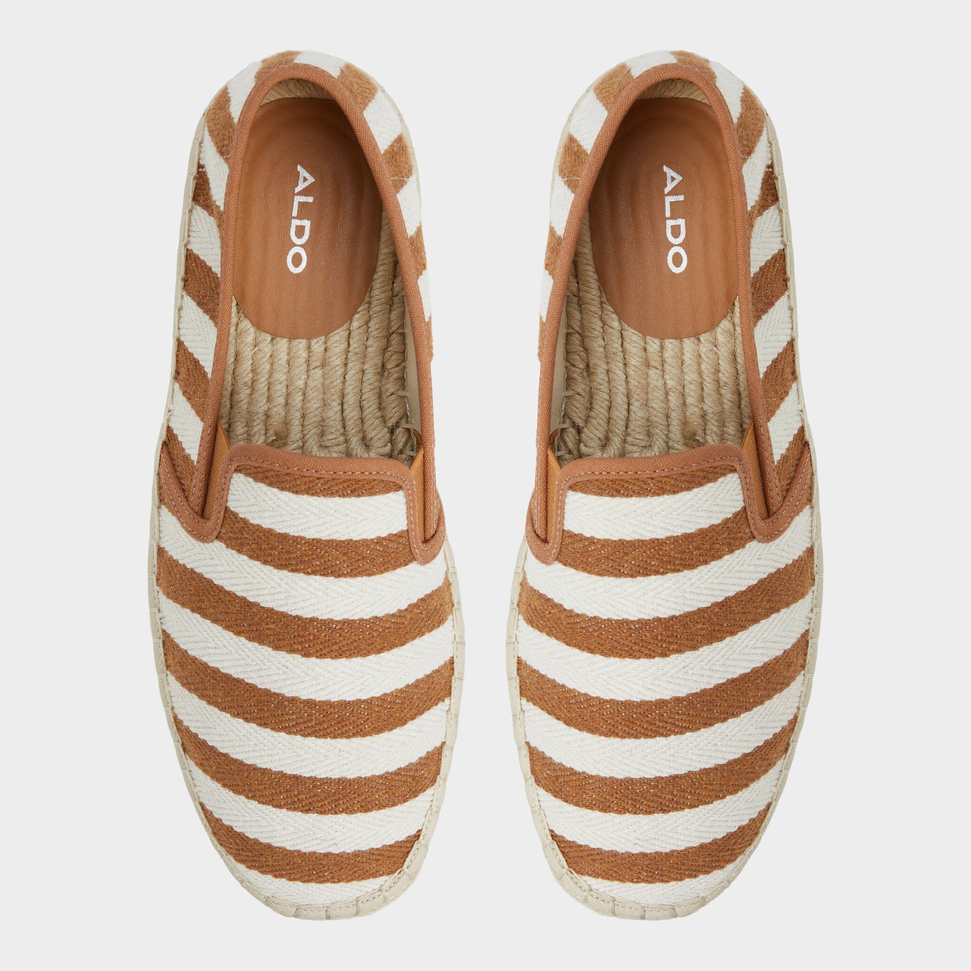 Cognac Johnney Cognac Textile Canvas Men's Espadrilles - Espadrille | Aldo