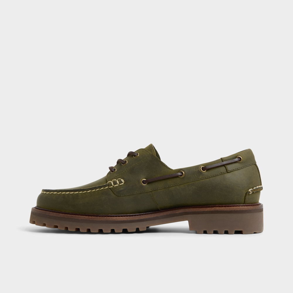 Khaki Cedric in Khaki - Boat shoe | Aldo