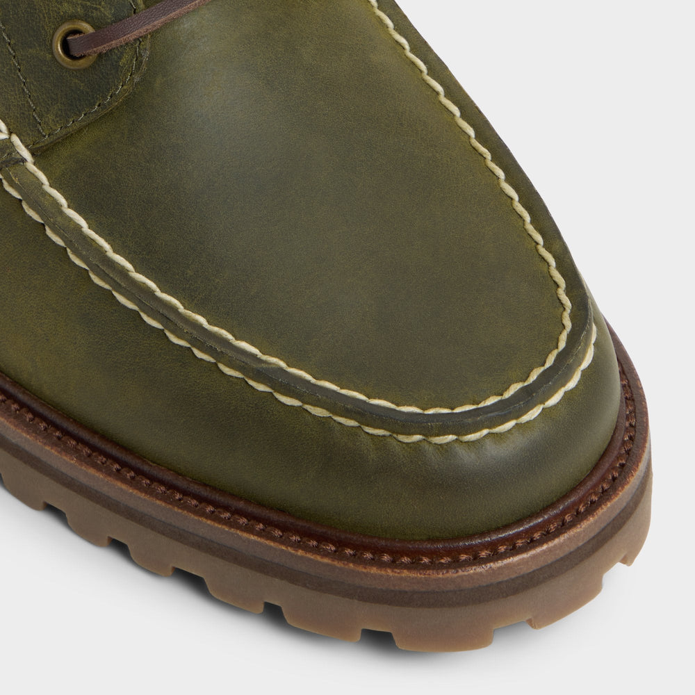 Khaki Cedric in Khaki - Boat shoe | Aldo