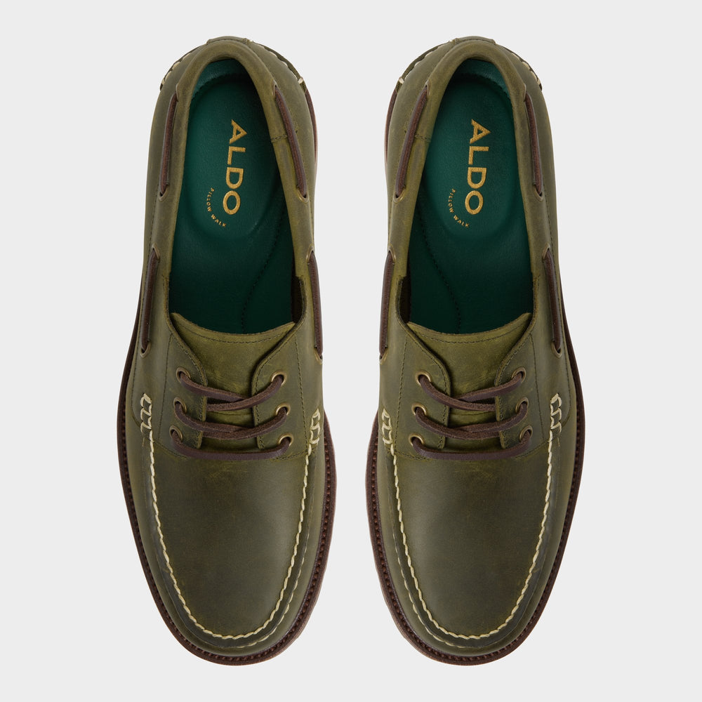Khaki Cedric in Khaki - Boat shoe | Aldo