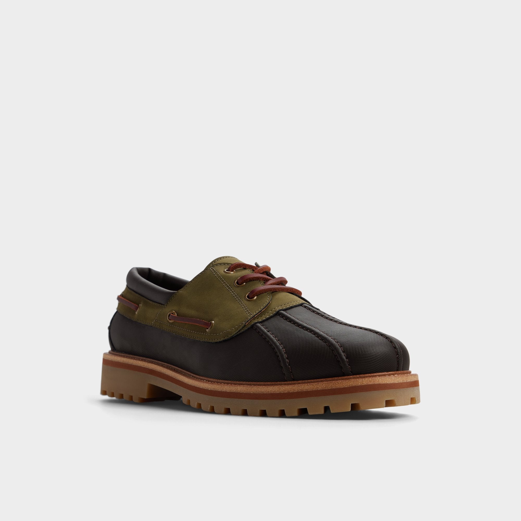 Brown Primary - Multi Finn in Brown Primary Multi - Boat shoe, Lug sole | Aldo