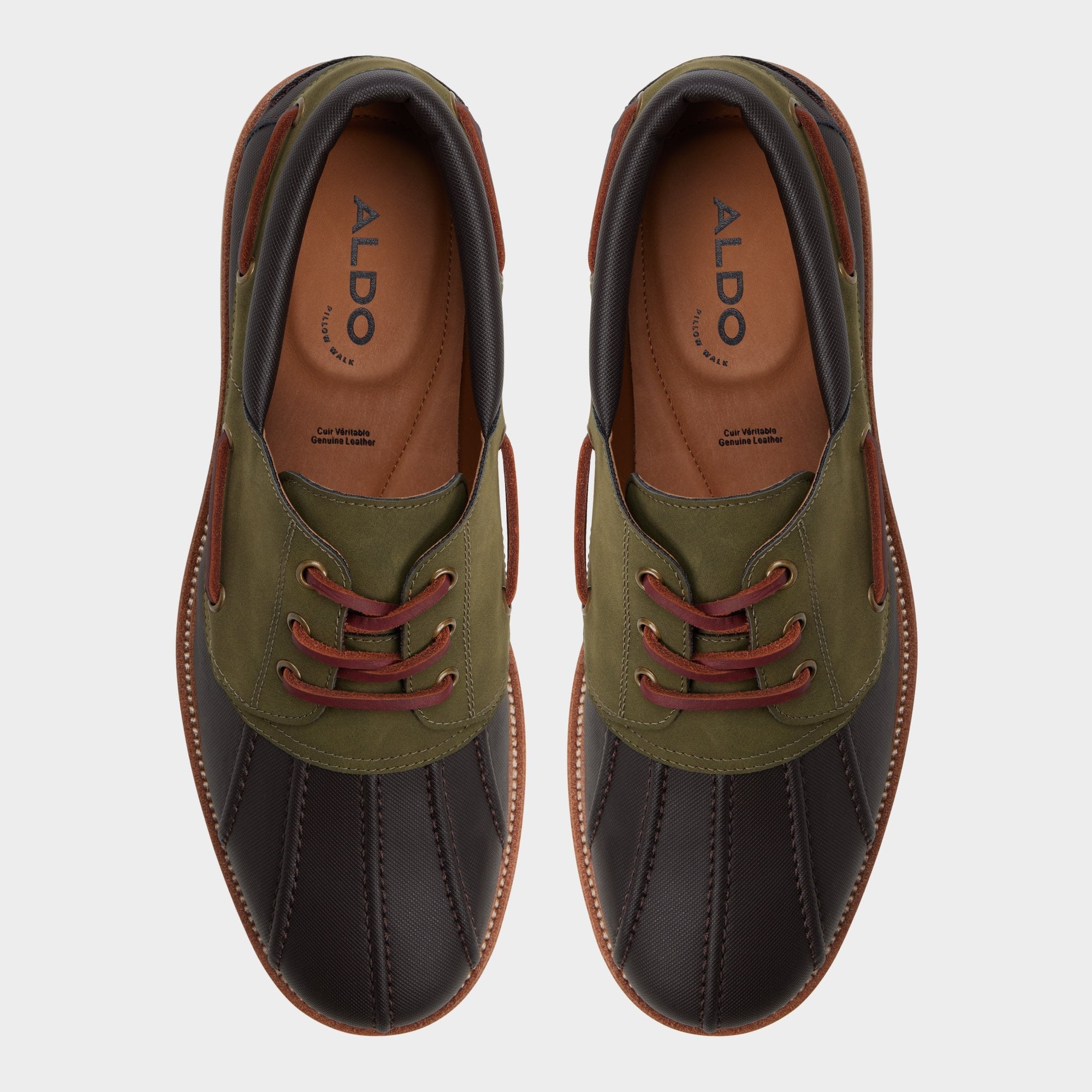 Brown Primary - Multi Finn in Brown Primary Multi - Boat shoe, Lug sole | Aldo