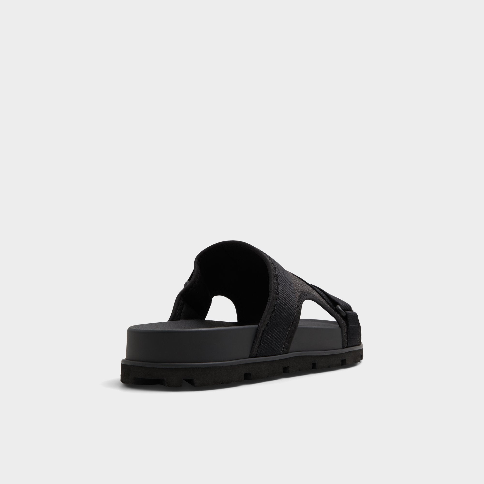 Open black Deniels Open Black Men's Slides - Slide sandal | Aldo