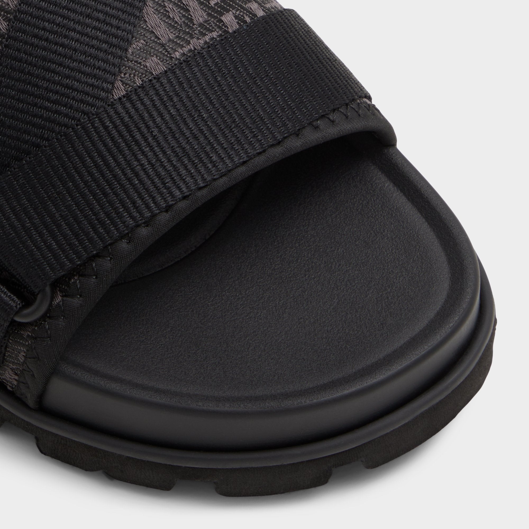 Open black Deniels Open Black Men's Slides - Slide sandal | Aldo