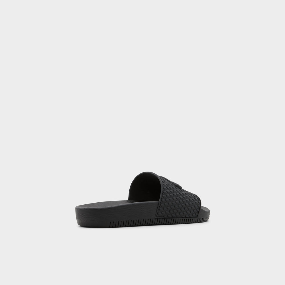 Black Kedau Black Men's Slides - Slide sandal | Aldo