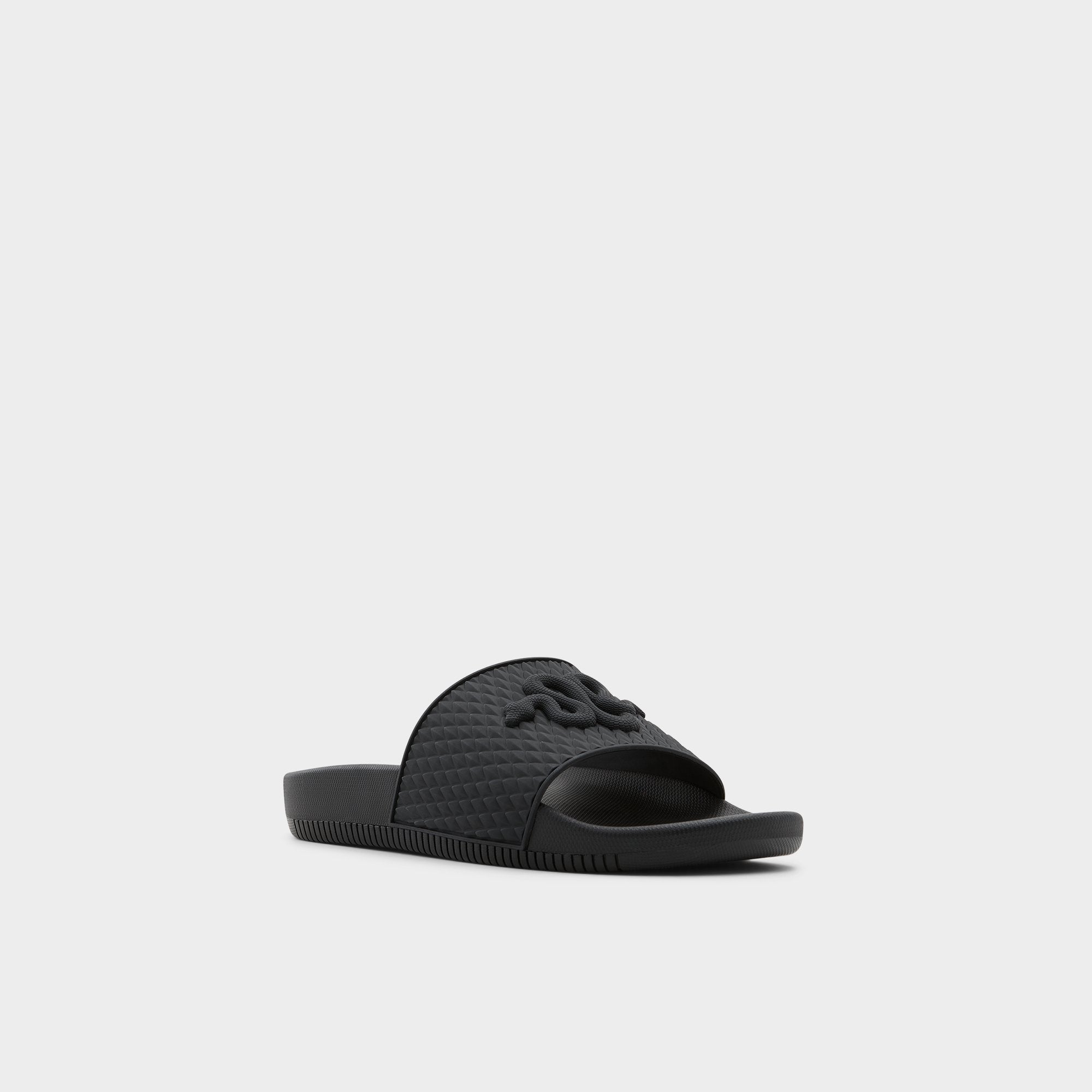Black Kedau Black Men's Slides - Slide sandal | Aldo