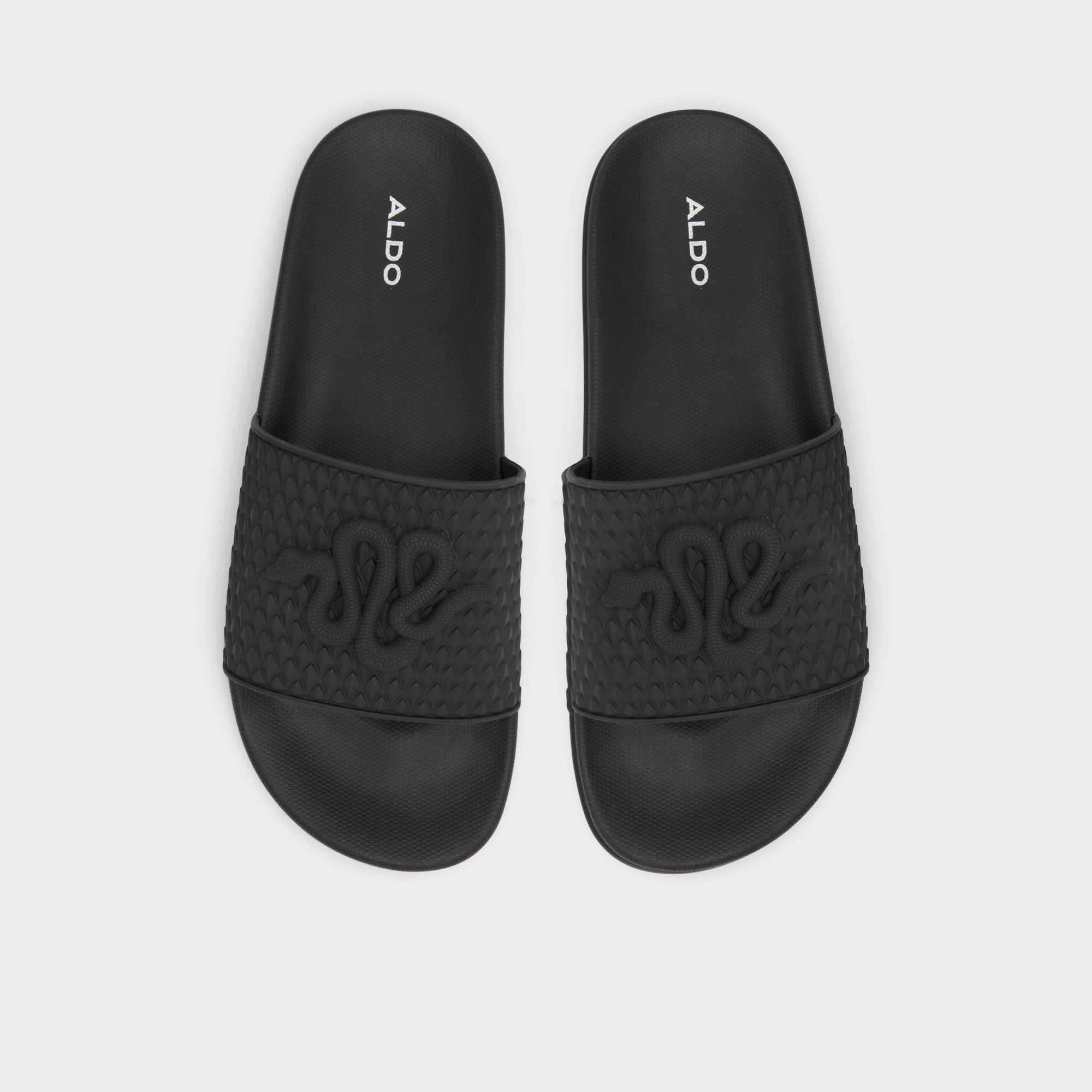 Black Kedau Black Men's Slides - Slide sandal | Aldo