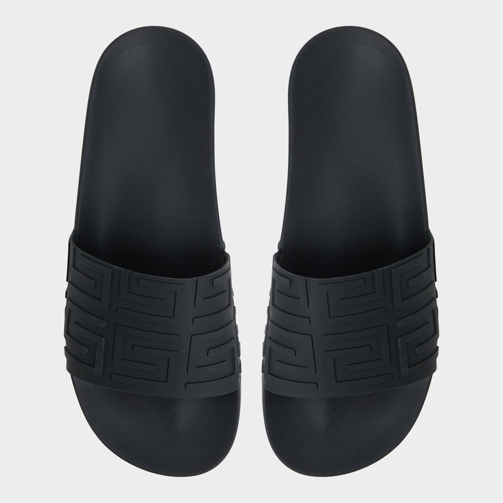 Black Atrani Black Men's Slides - Slide sandal | Aldo