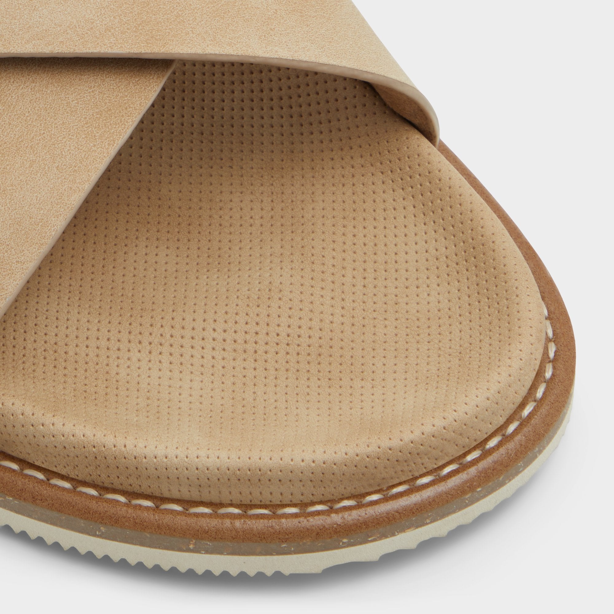 Beige Marrin Beige Men's Slides - Slide sandal | Aldo