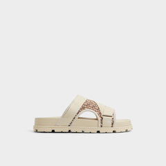 Medium beige Deniels Medium Beige Men's Slides - Slide sandal | Aldo