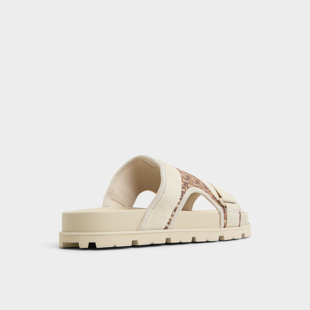 Medium beige Deniels Medium Beige Men's Slides - Slide sandal | Aldo