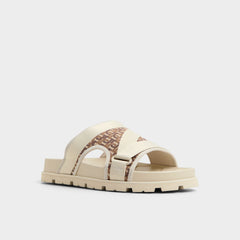 Medium beige Deniels Medium Beige Men's Slides - Slide sandal | Aldo