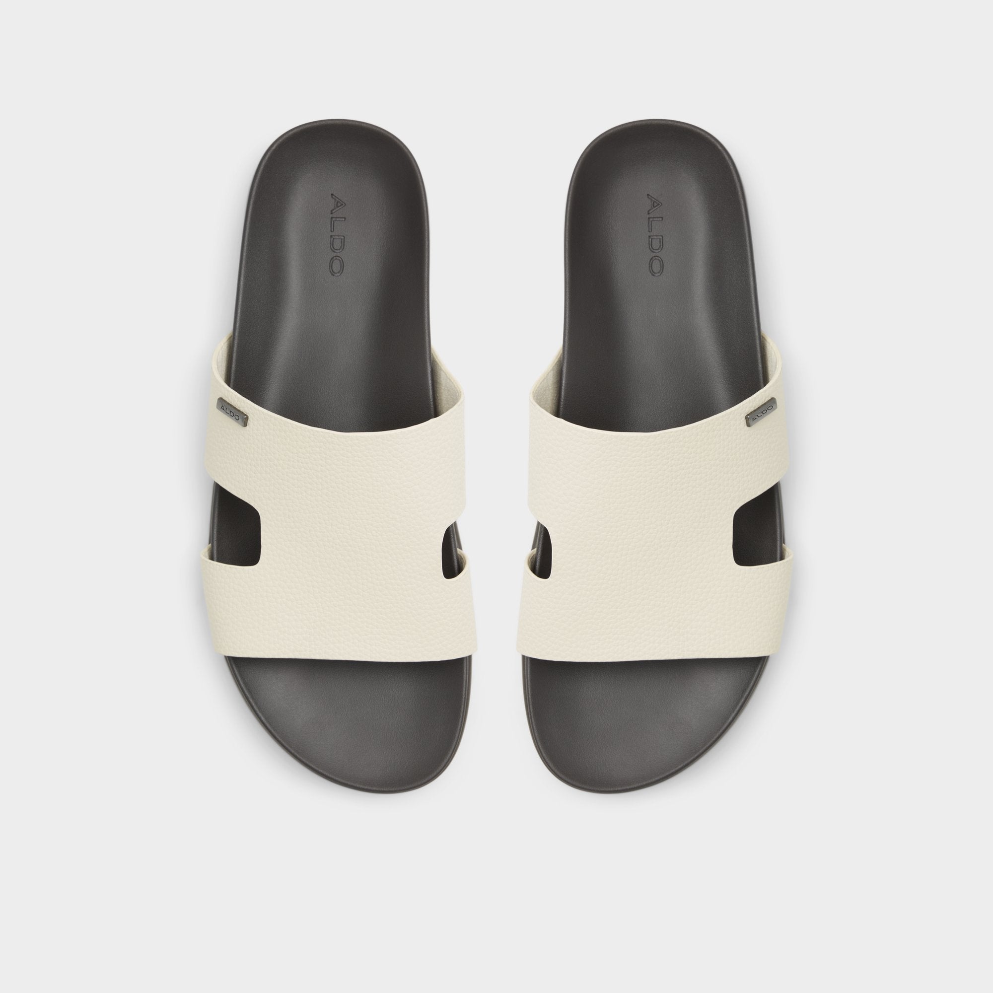 Light grey Mondi Light Grey Men's Slides - Slide sandal | Aldo