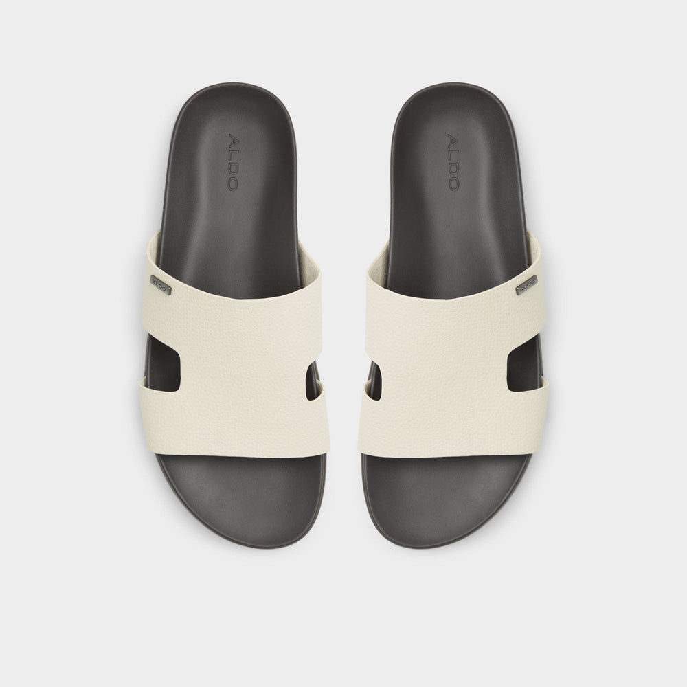 Light grey Mondi Light Grey Men's Slides - Slide sandal | Aldo