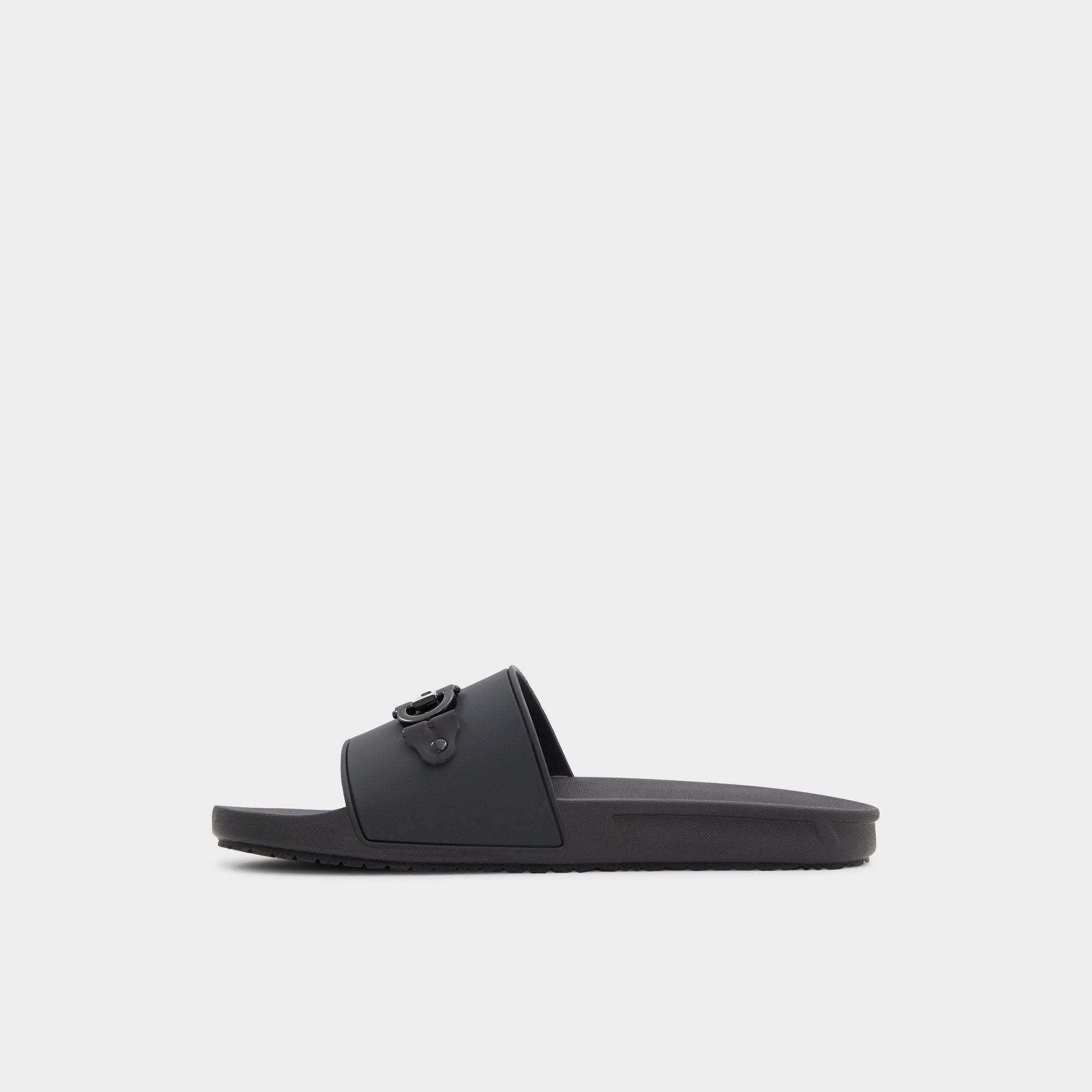 Black Loungeslide Black Men's Slides - Slide sandal | Aldo
