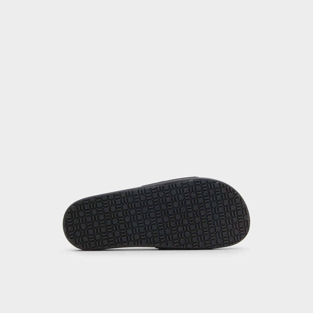 Black Loungeslide Black Men's Slides - Slide sandal | Aldo