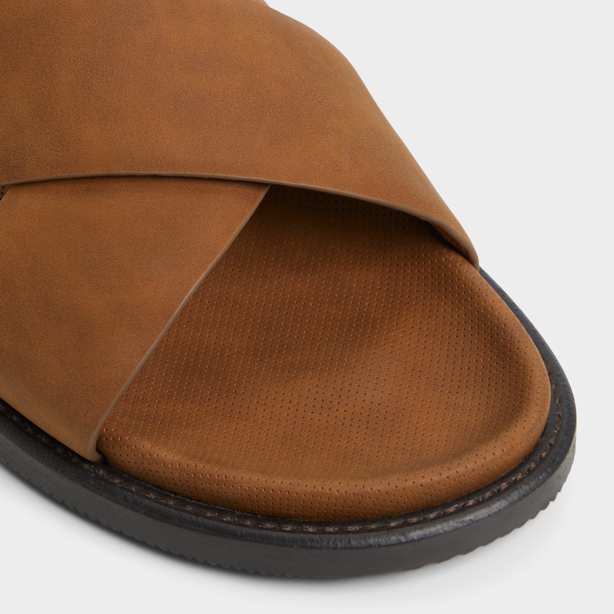 Cognac Marrin Cognac Men's Slides - Slide sandal | Aldo