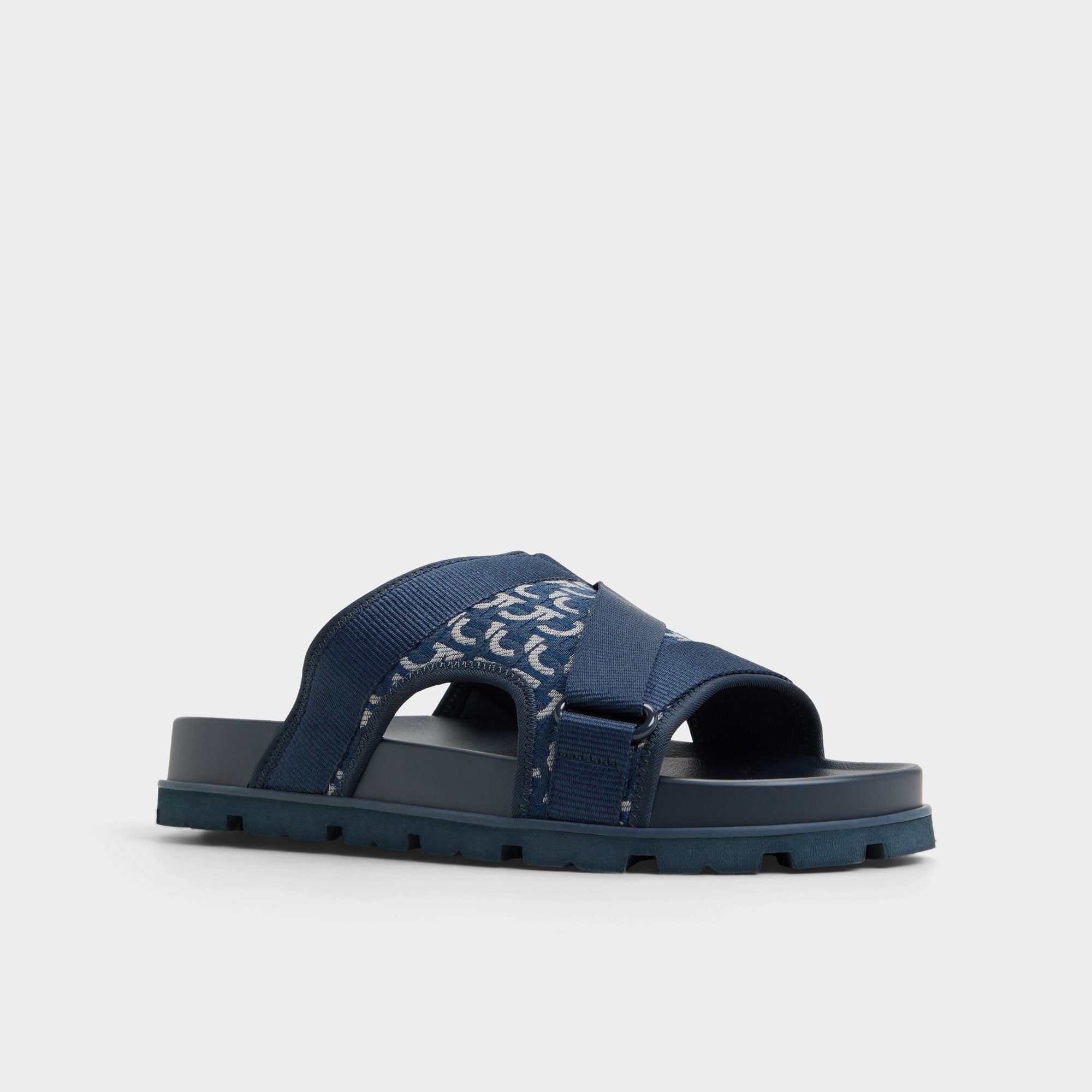 Other navy Deniels Other Navy Men's Slides - Slide sandal | Aldo