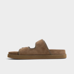 Light brown Sunnyside Light Brown Men's Slides - Slide sandal | Aldo