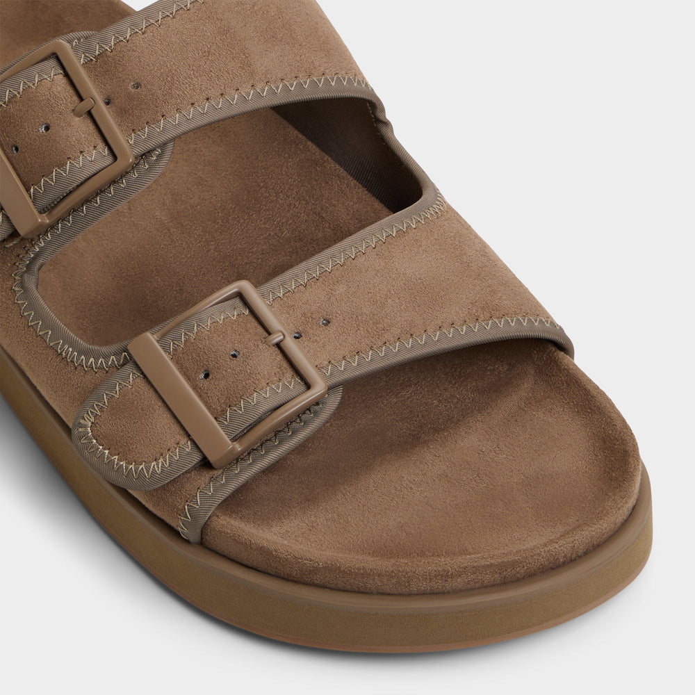Light brown Sunnyside Light Brown Men's Slides - Slide sandal | Aldo