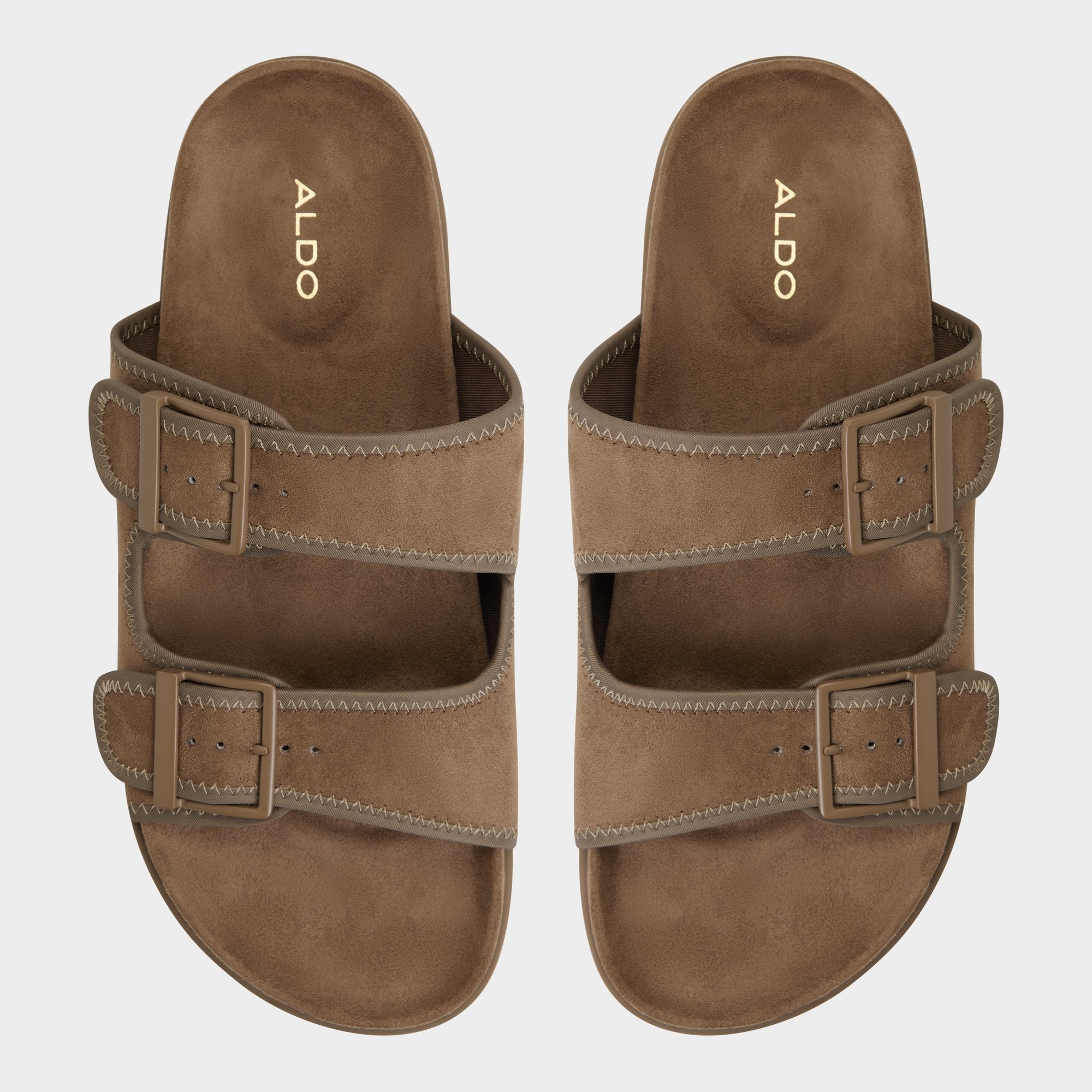 Light brown Sunnyside Light Brown Men's Slides - Slide sandal | Aldo