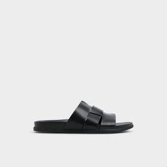 Black Padien Black Men's Sandals & Slides - Slide sandal | Aldo
