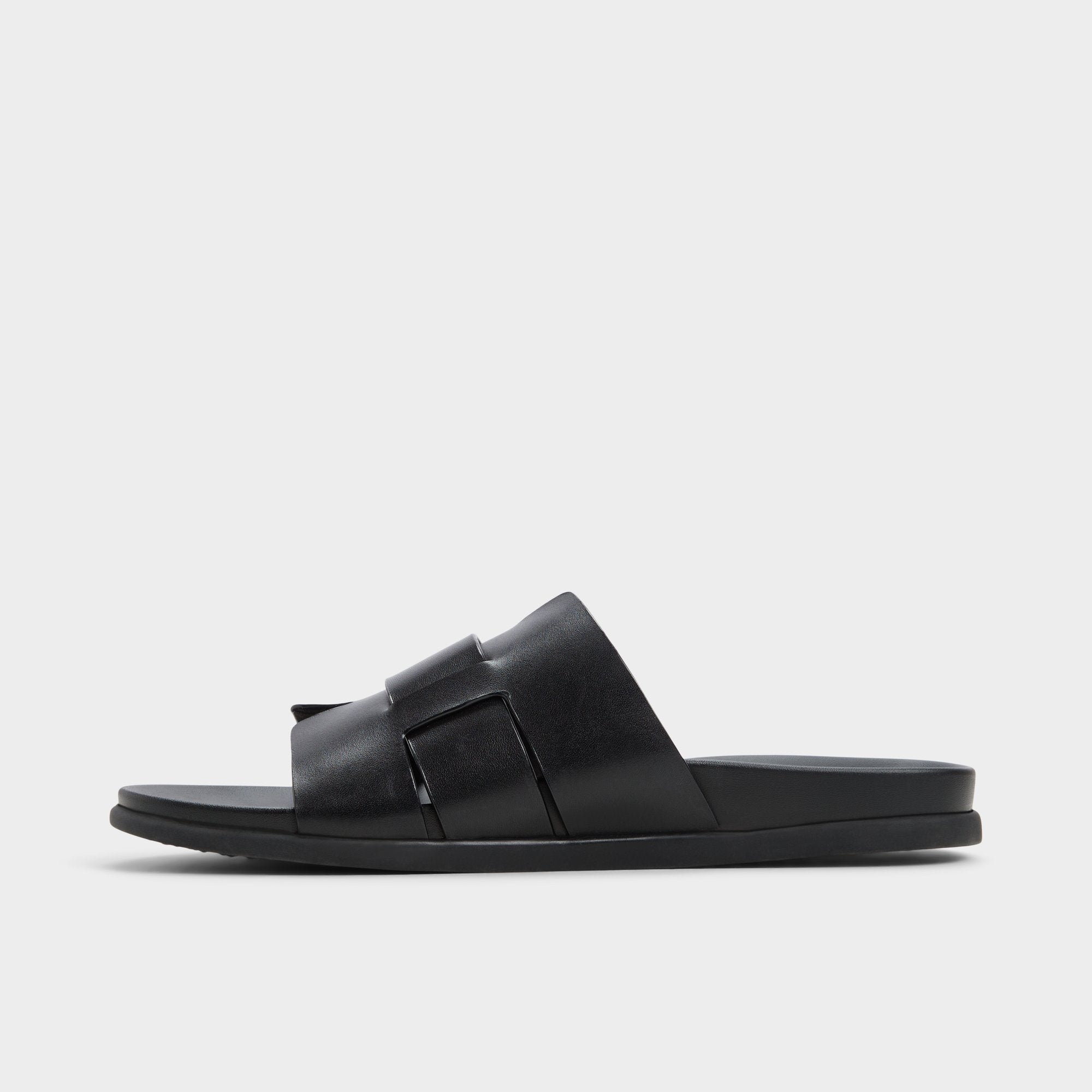 Black Padien Black Men's Sandals & Slides - Slide sandal | Aldo