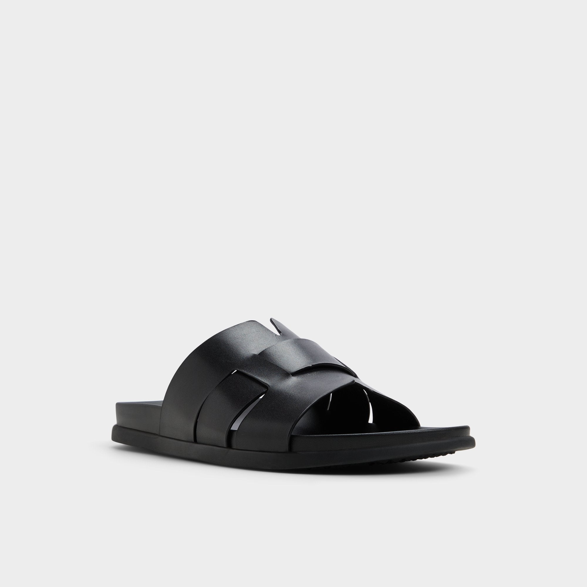 Black Padien Black Men's Sandals & Slides - Slide sandal | Aldo